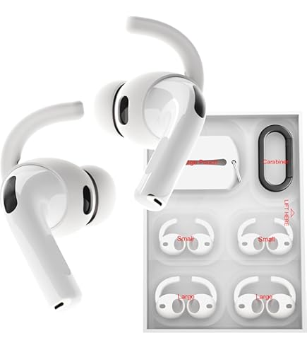 Amazon.com: Luckvan Replacement Ear Hooks for AirPods Pro 2 Ear